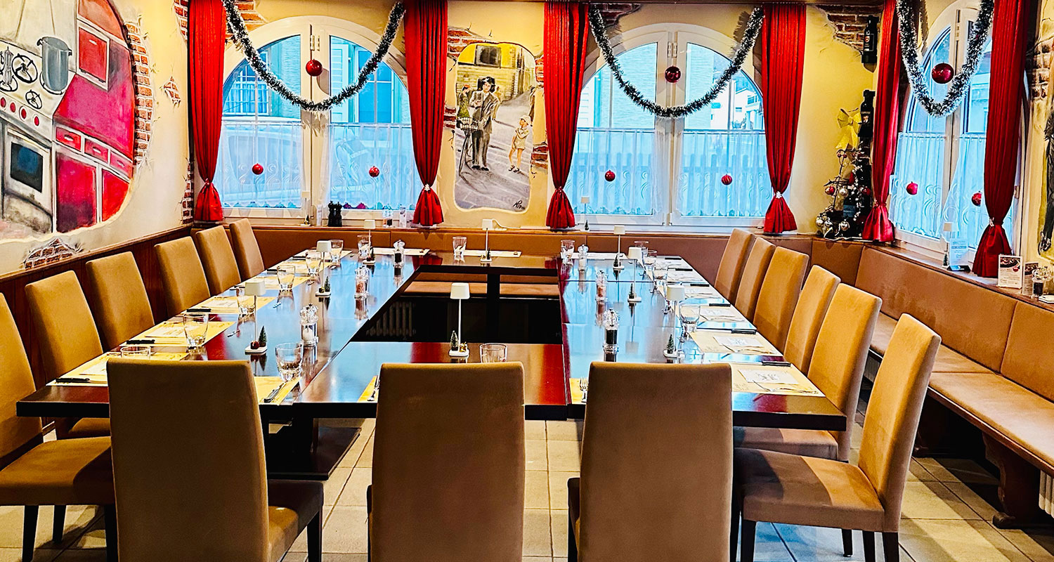 Italienische Atmosphäre im Restaurant Caruso Bonaduz